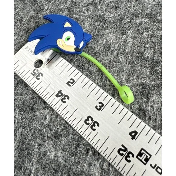 Sonic The Hedgehog Straw Toppers Set Of 10 - Picture 5 of 6